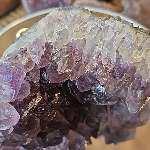 Gorgeous Amethyst specimen with large and well-defined points!